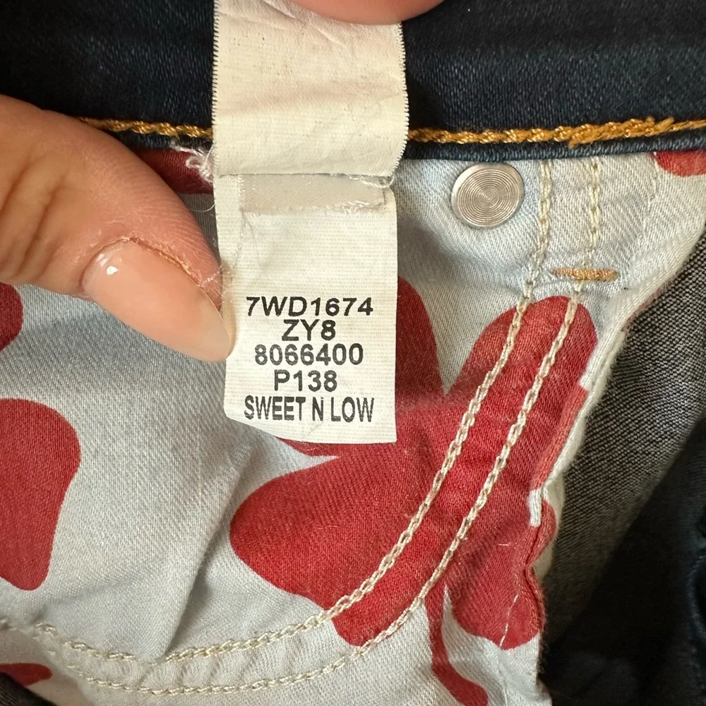 Lucky Brand Sweet’N Low Bootcut Jeans Size 14 (32) Regular - Picture 12 of 13